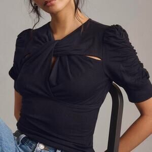 NWT Walter Baker x Anthropologie Sylvie Top - Size XL MSRP $49